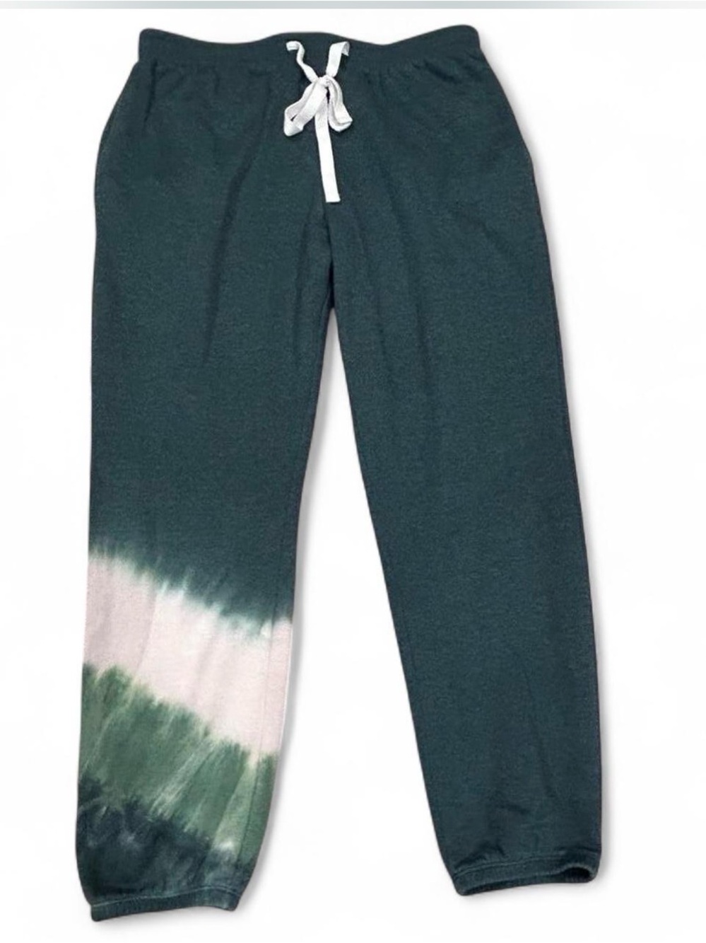 The Drop Women’s Medium Forest Green Tie Dye Jogger Sweatpants